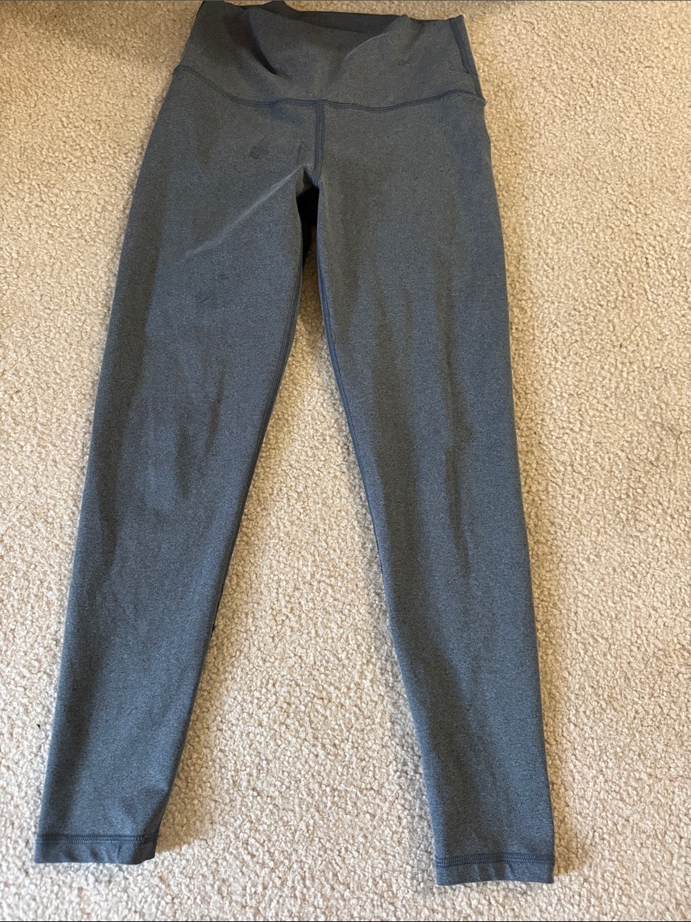 aerie Girls' Charcoal Gray High-Waist Leggings
